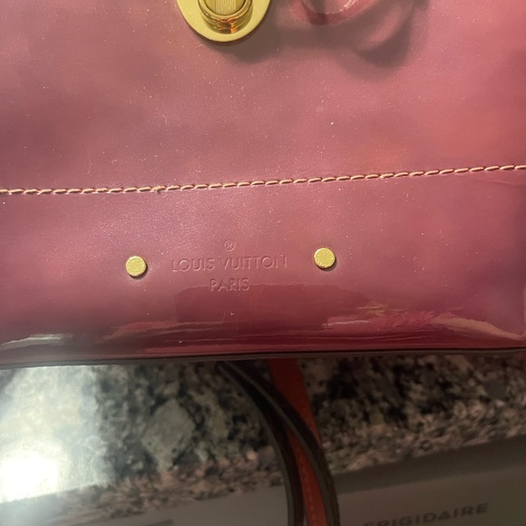 Louis Vuitton Hot Springs Vernis Patent Leather + Monogram Backpack Vieux Rose - Picture 8 of 14